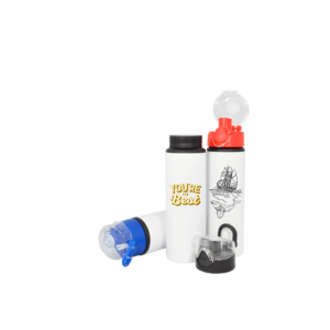 Botella Blanca Deportiva