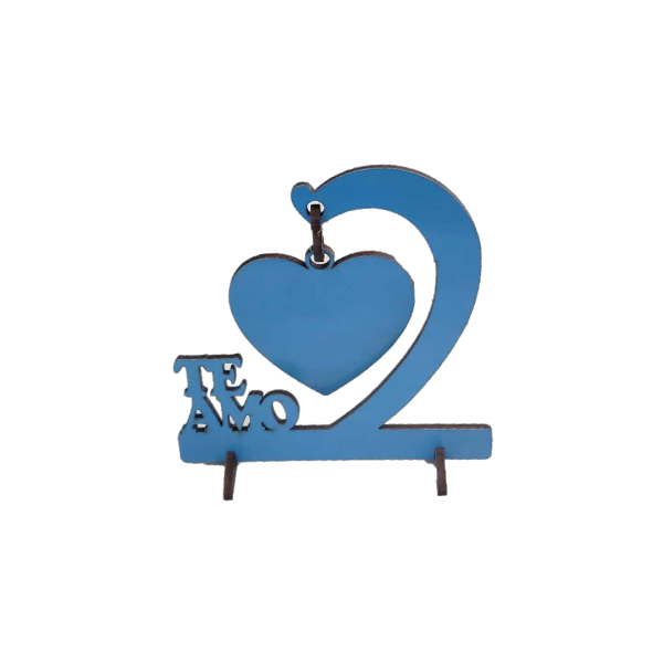 44Mesa de trabajo 1 Retratera Corazón Colgante