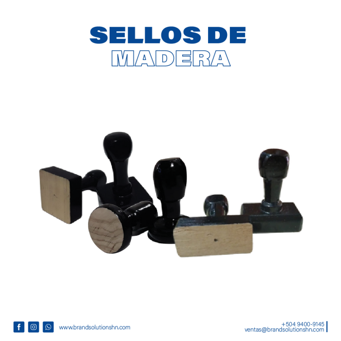 Sellos de Madera