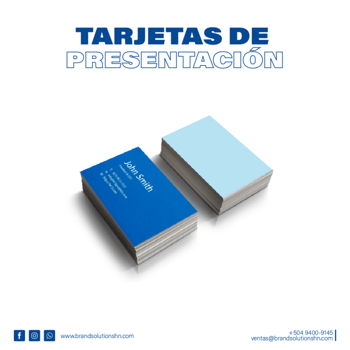 Tarjetas de Presentación